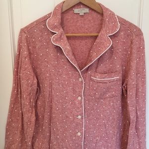 Loft Sleepwear Pajama Set